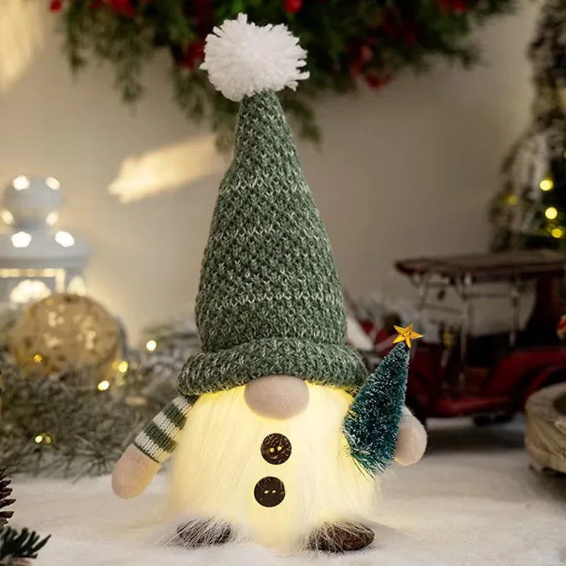 Glowing Christmas Gnomes (Mr & Mrs Pair)