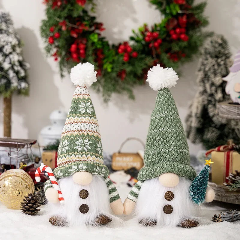 Glowing Christmas Gnomes (Mr & Mrs Pair)