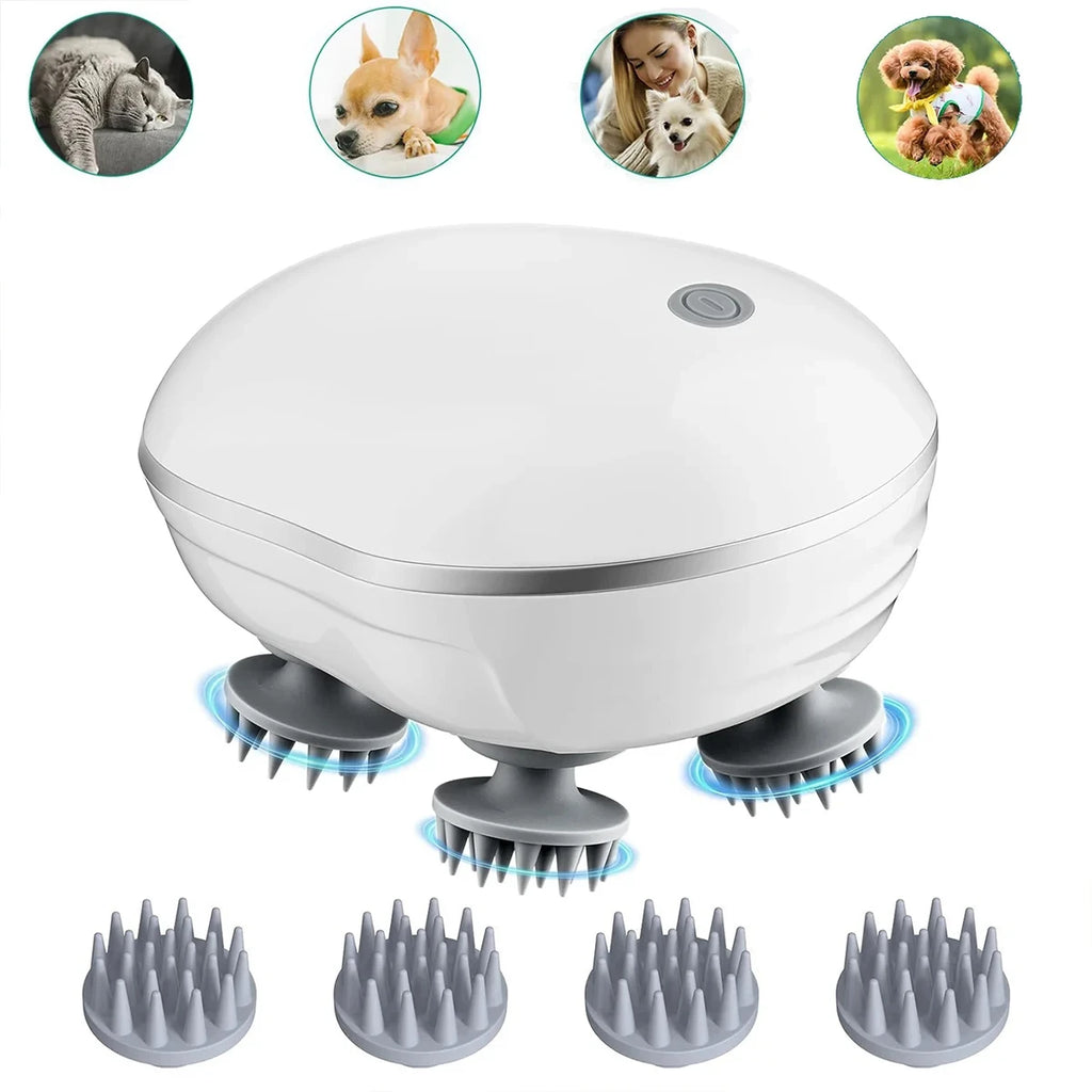 Head Spa Scalp Massager (Waterproof, Rechargeable)
