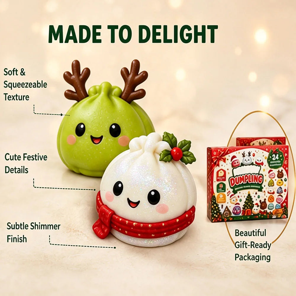 Squishy Christmas Advent Calendar (24 Surprise Squishies)