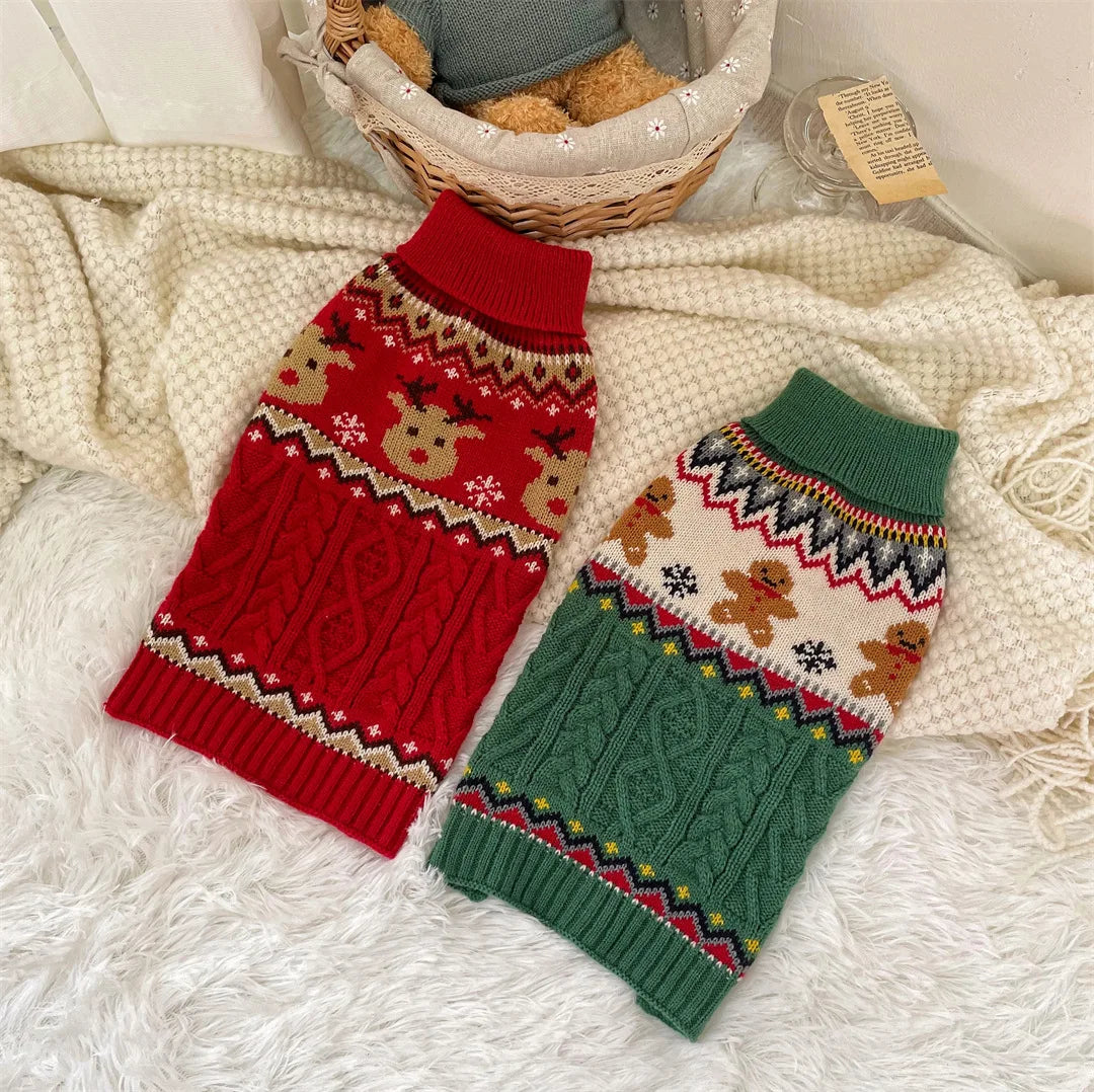 Reindeer Dog Christmas Sweater