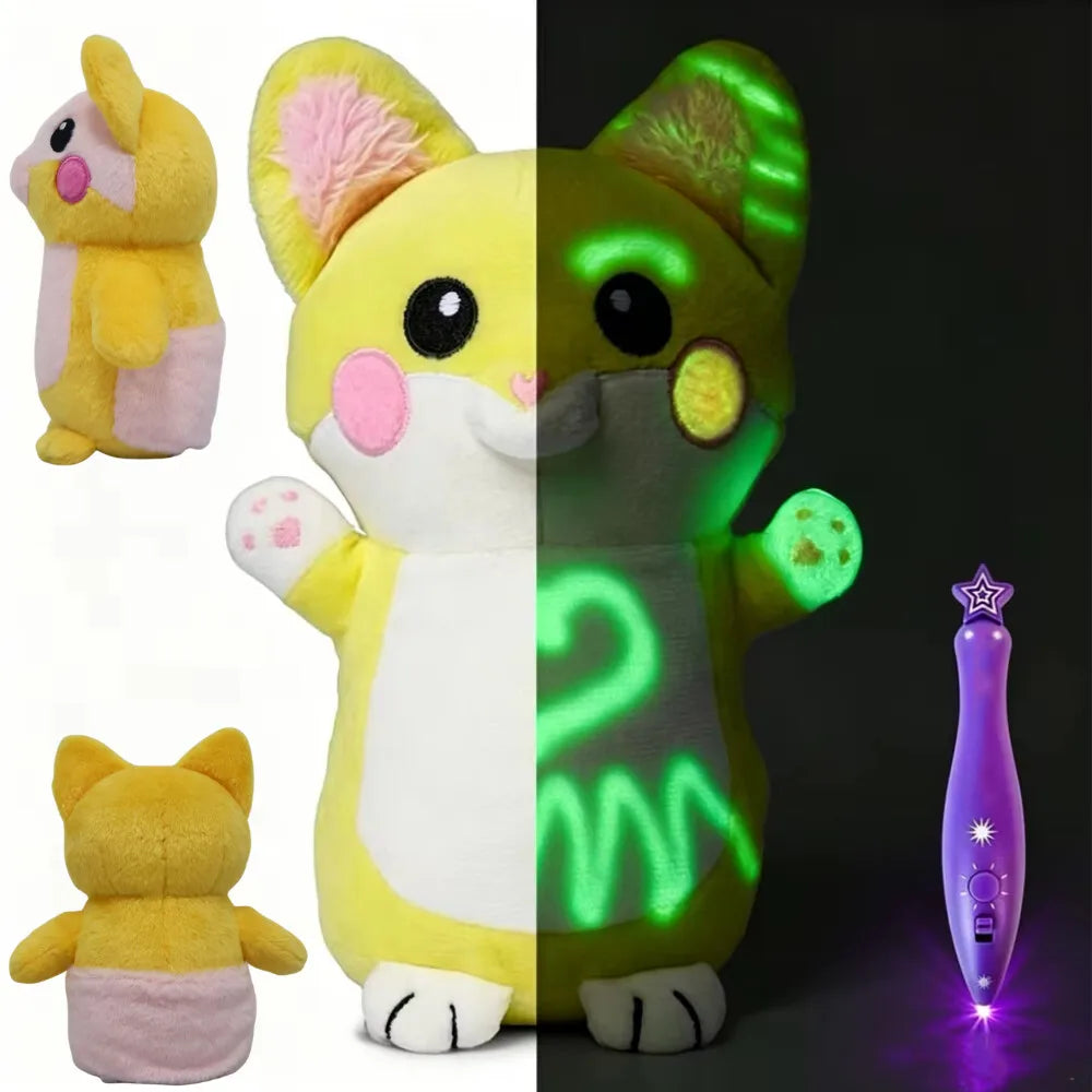 Glow Doodle Plush with Light Pen