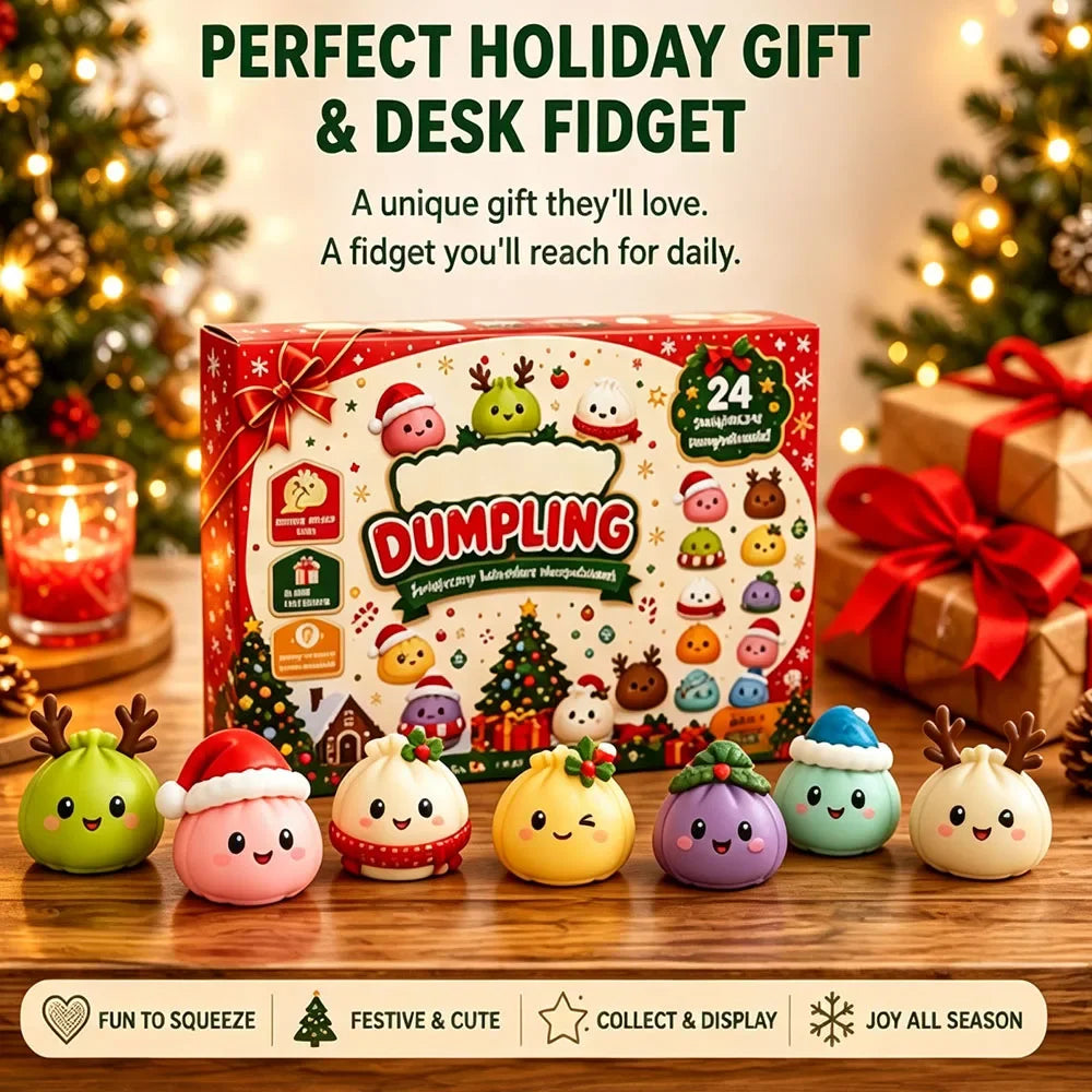 Squishy Christmas Advent Calendar (24 Surprise Squishies)