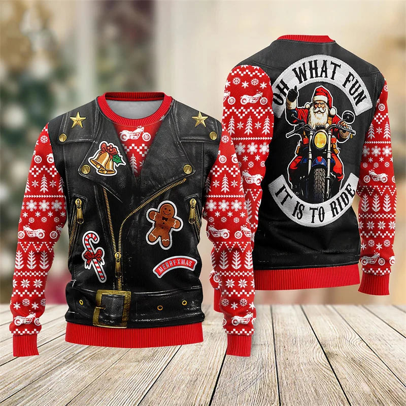Funny Santa Ugly Christmas Sweater