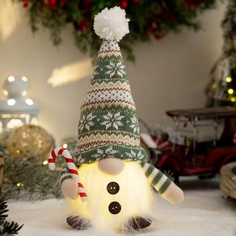 Glowing Christmas Gnomes (Mr & Mrs Pair)