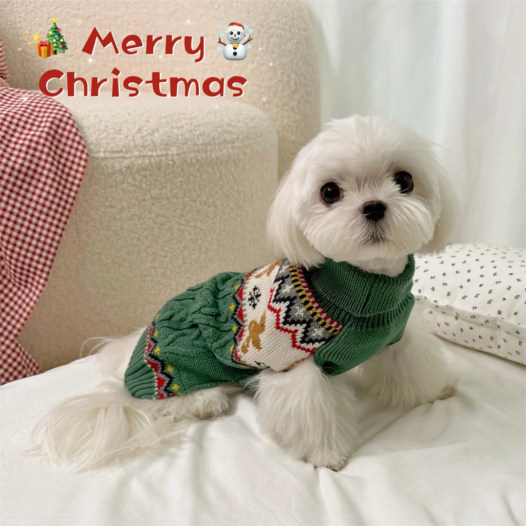 Reindeer Dog Christmas Sweater