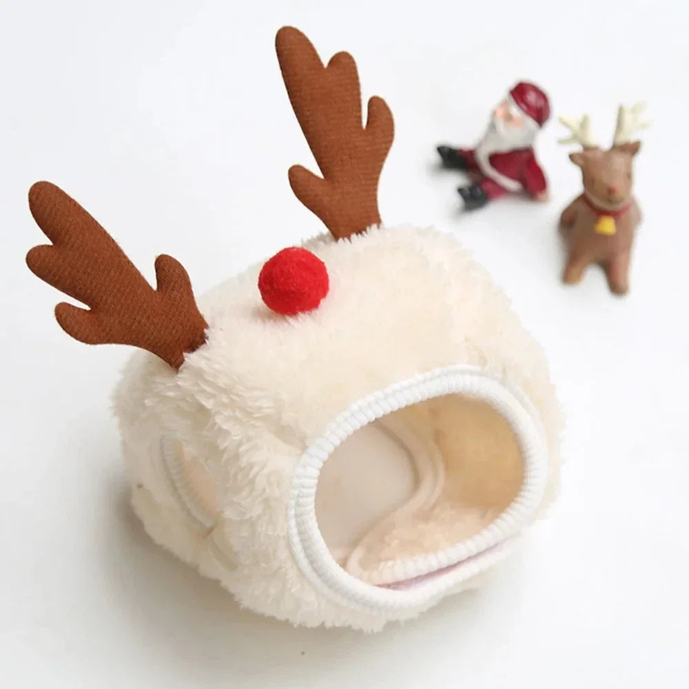 Pet Christmas Hat or Bib (Reindeer, Tree & Santa)