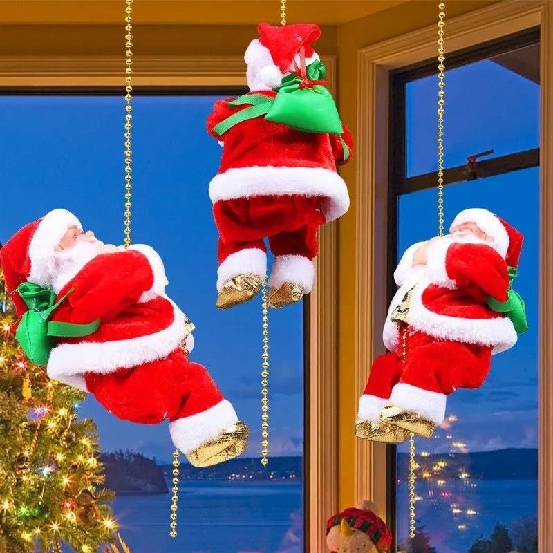 Musical Climbing Santa (Light-Up)