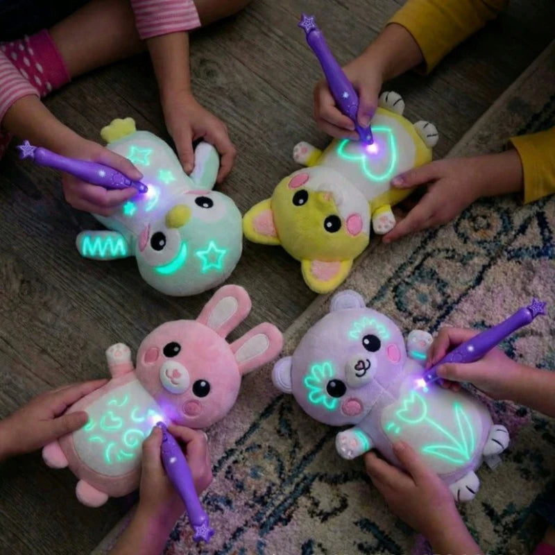 Glow Doodle Plush with Light Pen