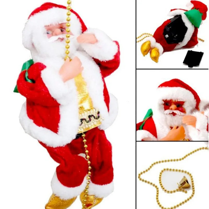 Musical Climbing Santa (Light-Up)