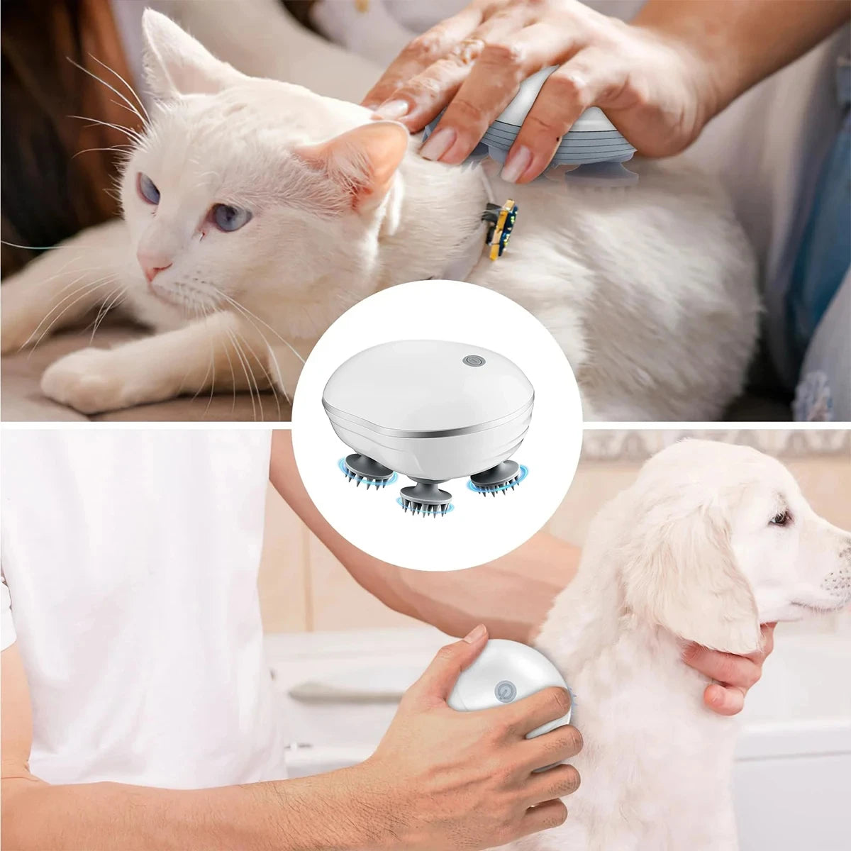 Head Spa Scalp Massager (Waterproof, Rechargeable)