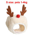 Pet Christmas Hat or Bib (Reindeer, Tree & Santa)