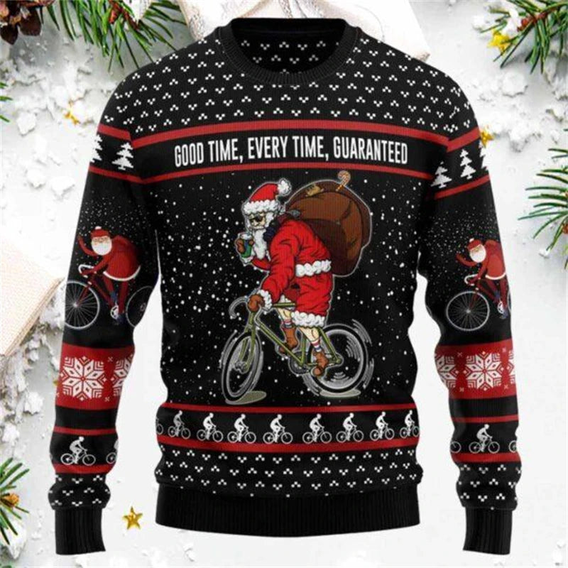 Funny Santa Ugly Christmas Sweater